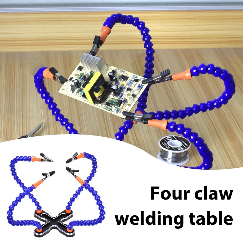Soldering Third Hand Tool,Helping Hands Soldering Work Stations with 4