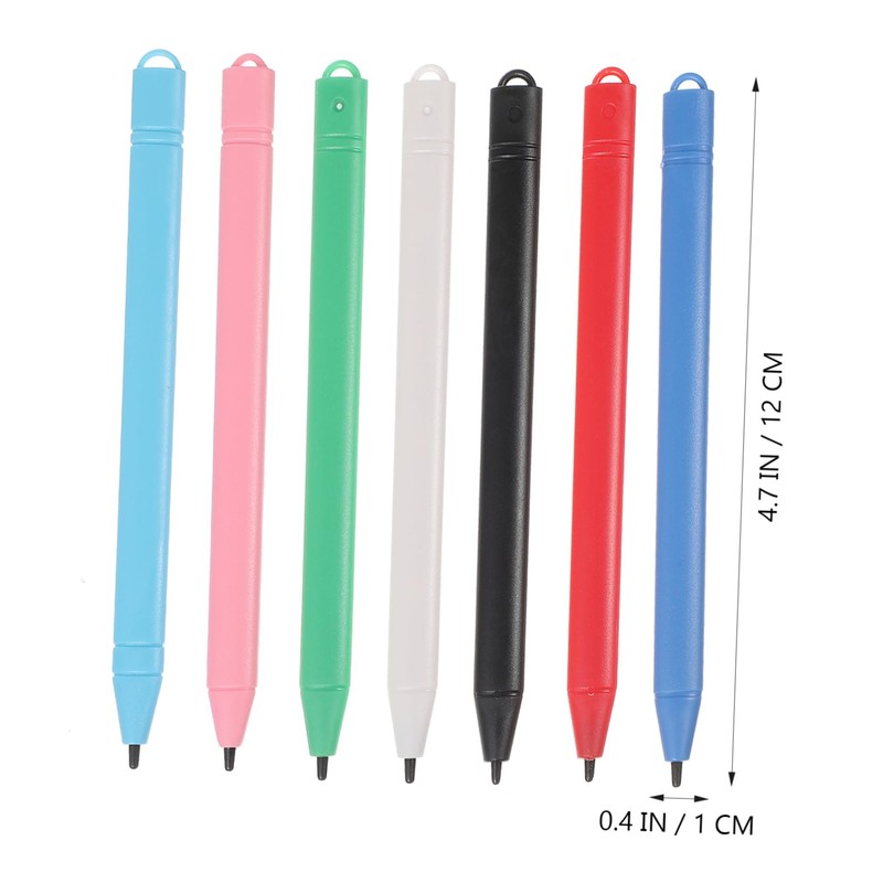 OSALADI 7pcs LCD Writing Tablet Stylus Pen - Children's Electronic