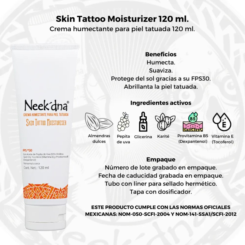 Kit Neek'dna: Cuidado Diario Para Una Piel Tatuada Radiante