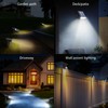 RUIKORING Solar Spot Lights Outdoor Waterproof, 73 LED Landscape Spotlight