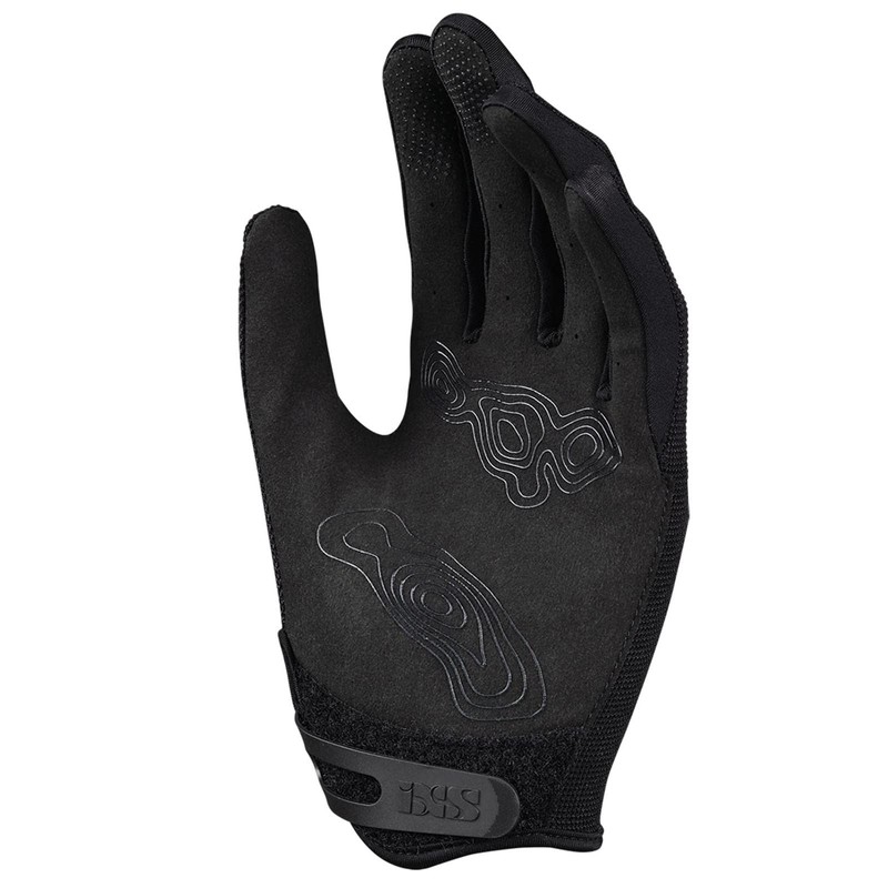 IXS Carve Digger Gloves Black - Ergonomic Robust MTB Gloves,