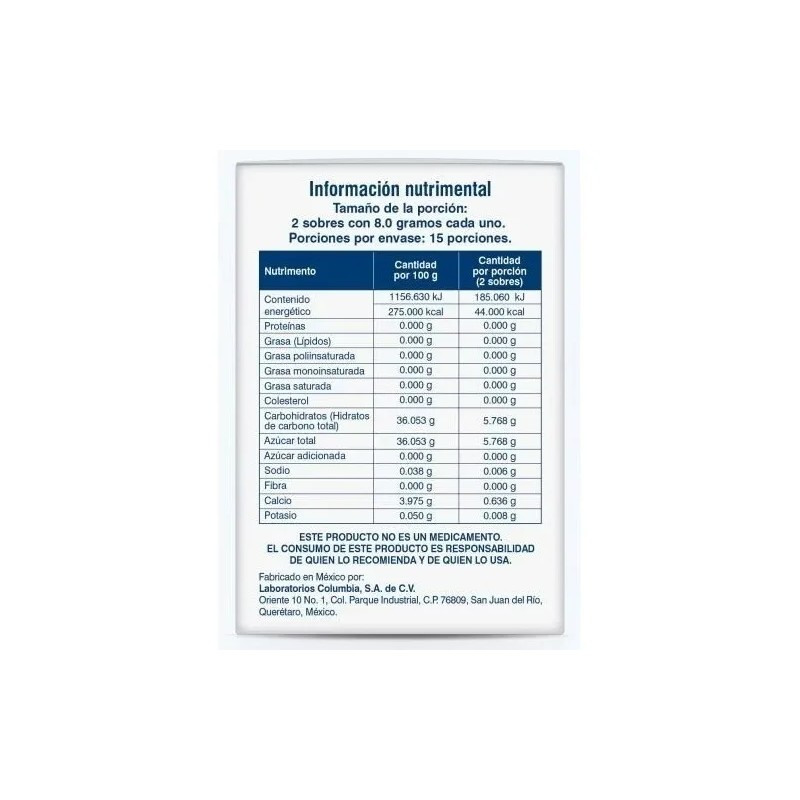 Fortac Suplemento Alimenticio Sabor Vainilla Caja 30 Sobres