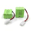Gecoty 7.2V RC Battery, 2 Pack 1500mAh Ni-Cd Rechargeable AA