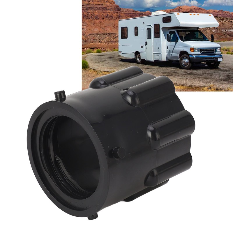 RV Sewage Adapter Prevent Leak Sewer Connection Adapter Replacement for