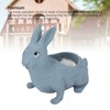 Rabbit Planter Animal Shaped Cartoon Succulent Plant Pot Garden Decoration