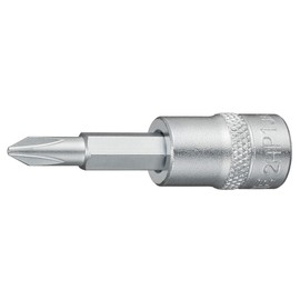 TONE Driver Bit Socket HP2H-P1 Drive Angle 0.25 inch (6.35 mm) (+) No. 1