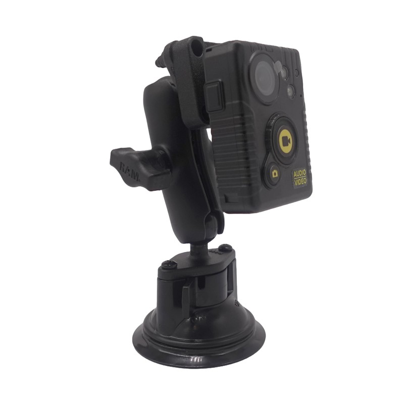 Ram Mount KlickFast Vehicle Mount for Body Cameras (Suction)