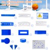 Basketball Court Stencil Kit for Concrete,Basketball Court Marking Kit