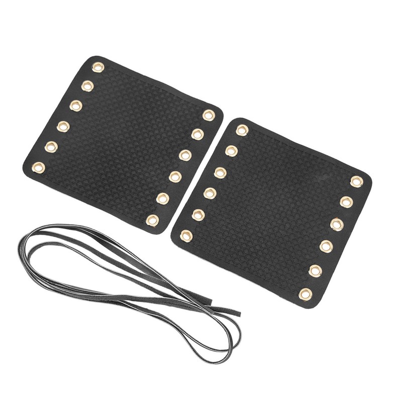 Motorcycle Hand Grip Cover Fiber Simulated Leather Anti Slip Retro