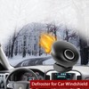 12V Protable Car Heater, 150W Windshield Defroster Defogger, Quick Heating,
