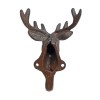 Unbranded Deer Antler Cast Iron Wall Hook Key Towel Coat