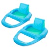 SwimWays Spring Float Recliner XL 2 Pack , Blue