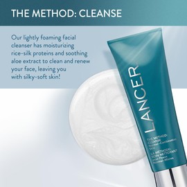Lancer Skincare The Method: Cleanse Face Cleanser, Daily Face Wash with Salicylic Acid, Normal-Combination Skin, 2 Fluid Ounces