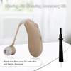 NIIIYTYB 3 Pieces Hearing Aid Cleaning Tools Kit in Ear