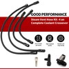 Nakkaa Steam Vent Hose Kit -4 AN Complete Coolant Crossover