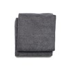 Brabantia 118029 Microfibre Cleaning Cloths (x 2), Machine Washable, Dark