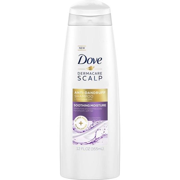 Dove Dermacare Scalp Anti-Dandruff Shampoo Soothing Moisture 12 oz