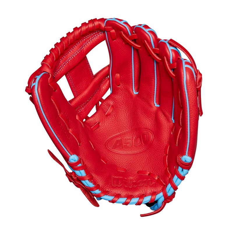 Wilson Infield A500 - Guanto da baseball per ragazzi, 29,2