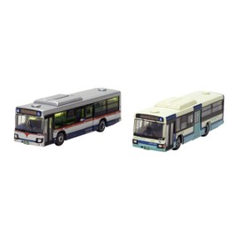 The Bus Collection Chibakotsu New and Old Color Set, 2 Bus Set, Diorama Supplies (Manufacturer's First Order Limited Production)