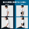 【猫背・腰痛に強くおすすめ】XINIDEA 腰用サポーター 姿勢矯正ベルト｜背中の痛み緩和 背骨の歪み改善 骨盤引き締め 姿勢改善 腰痛予防｜無段階調節・簡単装着・着け心地が良い ｜オフィスワーク、長時間の立ち仕事、重労働などの作業をしっかりサポート｜敬老の日・父の日・母の日・ご年配の方へのプレゼントに (L)