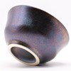 Mino Ware Tozan Kiln Black Gradient Guinom Cup Choko Approx.