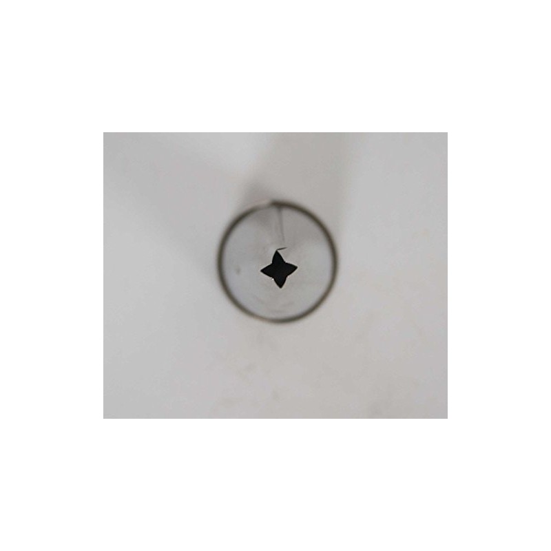 ibili "Close Star" Piping Nozzle, Silver, 3 mm,250303