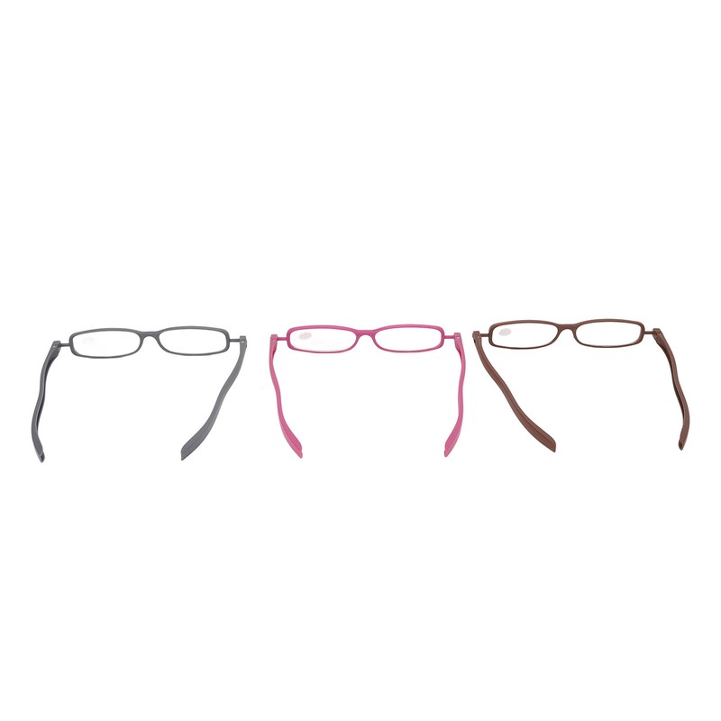 Reading Glasses 360 Degree Foldable Legs Lightweight Presbyopic Eyeglasses for