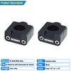 MCHMFG Universal Solid Handlebar Mount Kit For Motorcycle & Dirt