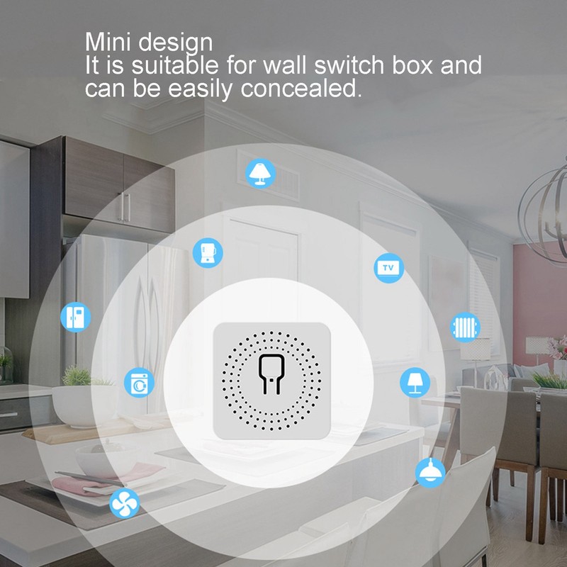 XYZ0216AW WIFI Smart Switch Household Concealed DIY 2Control Remote Control