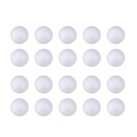 SUPVOX 200 White Foam Balls Polystyrene Balls for Christmas Wedding Decoration 2cm White Polystyrene White Solid 2cm