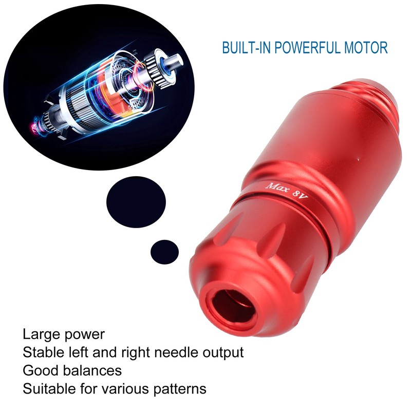 Professional Mini Liner Shader Tattoo Pen Machine Strong Motor Tattoo
