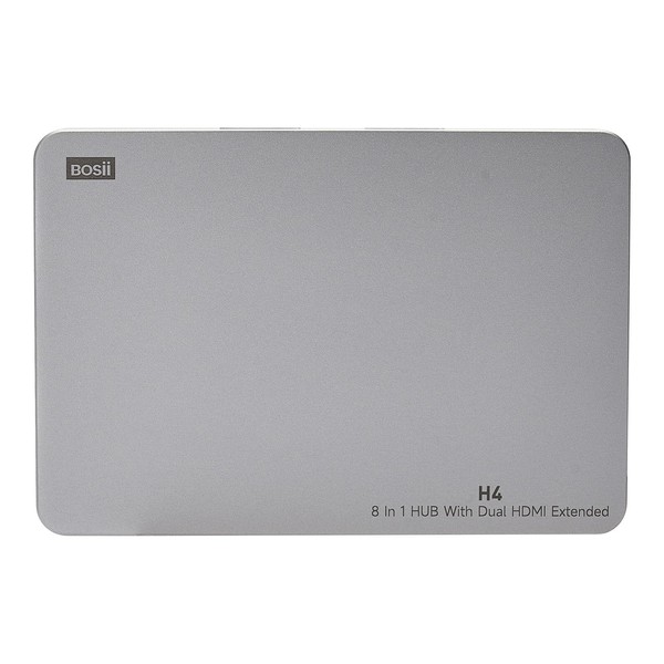 BOSII H4 Laptop Monitor Extension - 8 in 1 HUB