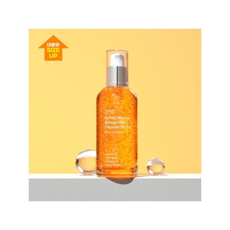 Seongbun Editor 대용량2종세트 2주기 미개선 아스타잔틴 기 미세럼80ml+크림150g (세럼10ml+크림7.5g 추가