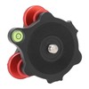 LP64 Camera Photography Tripod Leveler Tri Wheel Leveling Base Tripod