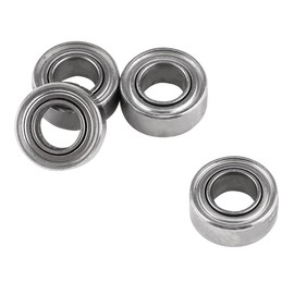 10 Pcs MR63ZZ Miniature Ball Bearings, Double Shielded/Sealed Miniature Steel Ball Bearings, 3x6x2.5mm Metal Shielded Ball Bearing for Printer, Model Making