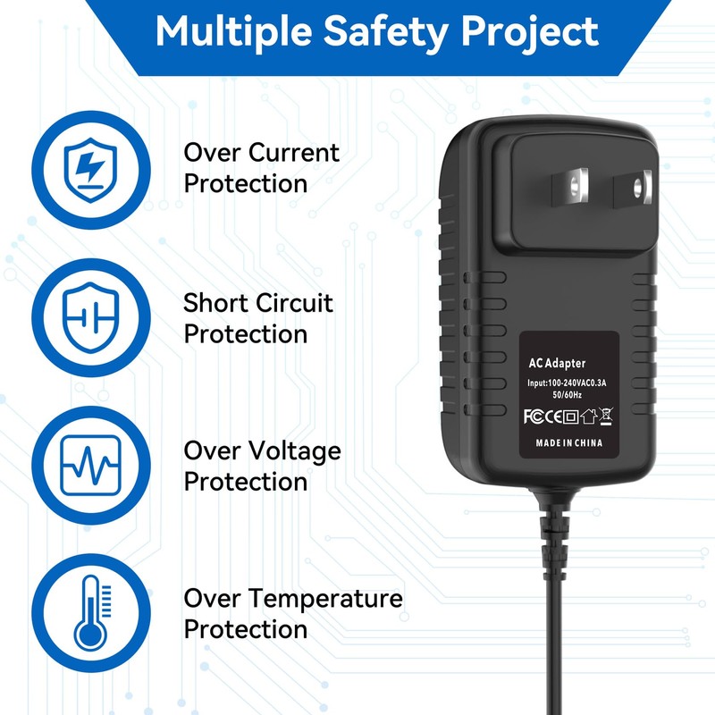 XMHEIRD AC Adapter for Electronic Audio Experiments Longsword Guitar Effect