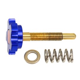 Zcargel Idle Adjustment Screw, Copper Universal Air/Fuel Mixture Screw Adjuster Motorcycle Carburetor Adjusting Screw Mixture Idle Speed ​​Adjustment Screw Replacement