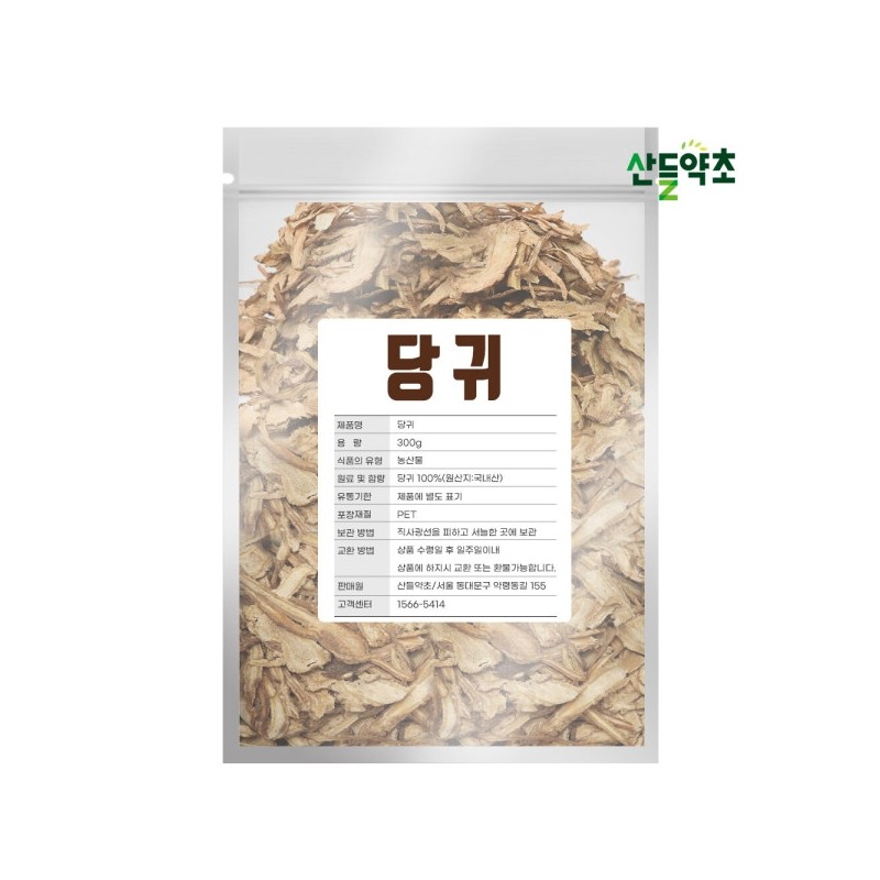 Domestic Dried Angelica 300g / 국산 말린 참 당귀 300g