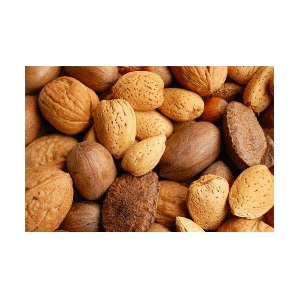 California Fresh Raw In-shell Whole Mixed Nuts (2)