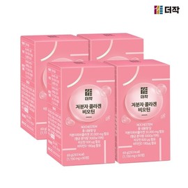 Deojak [더작] 저분자 콜라겐 비오틴 먹는 펩타이드 60정 x 4박스 (240정) [TheJak] Low Molecular Collagen Biotin Edible Peptide 60 Tablets x 4 Boxes (240 Tablets)