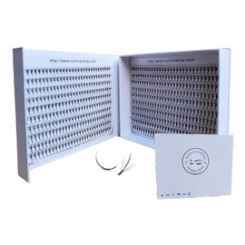 600 Wispy Premade fans 5D 0.07 Mixed Lengths 9-16mm 1000 fans Volume loose Lashes C D Curl Handmade Fan eyelash extensions Kimeyelashes promade fan (Wispy - 5D - Curl D)