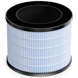 GOAMGE JHD04 Air Filter Replacement，4-in-1 Air Filter for Smoke Pollen Dander Hair Smell, H13 True HEPA