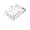 10 Pack Audio Cassette case Clear/Clear