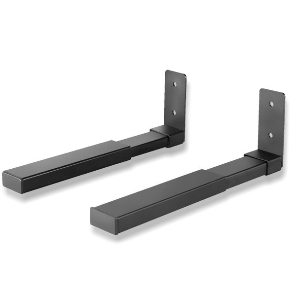 Suptek Soundbar Wall Mount, Speaker Wall Mount, 1 Pair Speaker