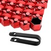 Shiwaki 20 Pcs Car Wheel Lug Nut Cover Protective Cover