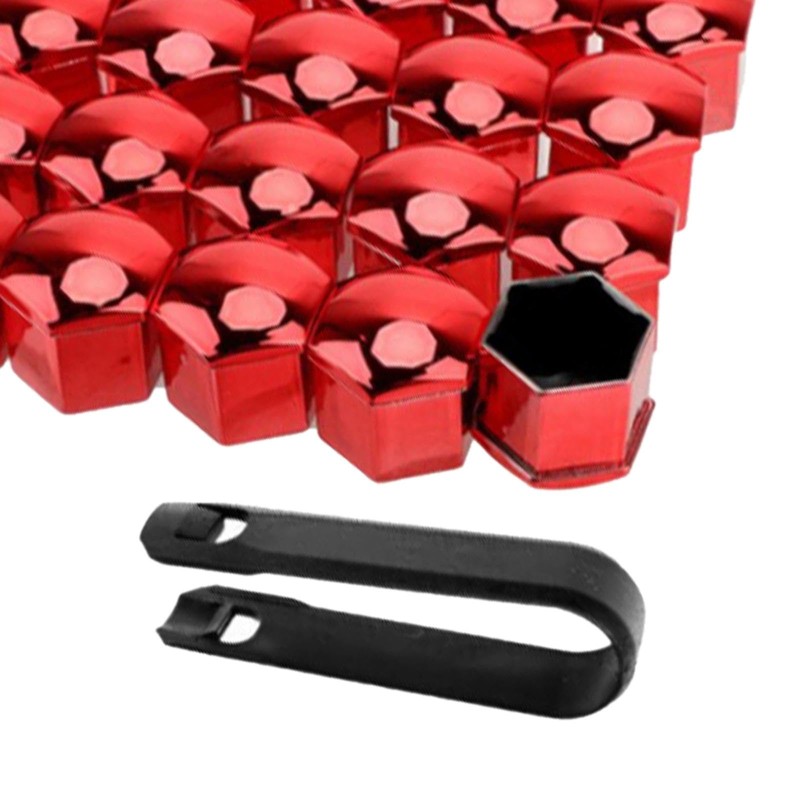Shiwaki 20 Pcs Car Wheel Lug Nut Cover Protective Cover