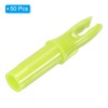 PATIKIL Archery Arrow Nocks 6.2mm 0.244", 50 Pack Insert Arrow