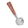 Coffee Bottomless Portafilter Handheld Stainless Steel Bottomless Filter for HouseholdRosewood