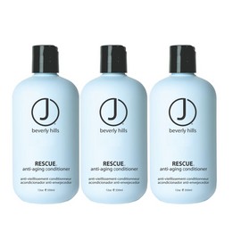 J Beverly Hills Rescue Anti-Aging Conditioner 12 Oz Set of 3