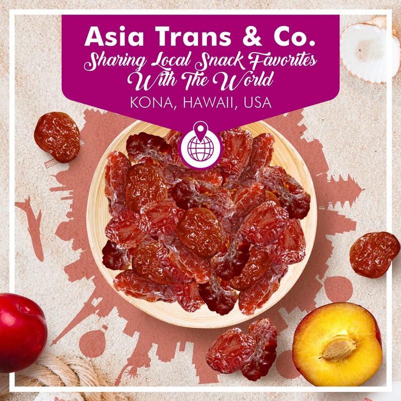 Crack Seed Dried Seedless Plum | Asian Style Preserved Plums